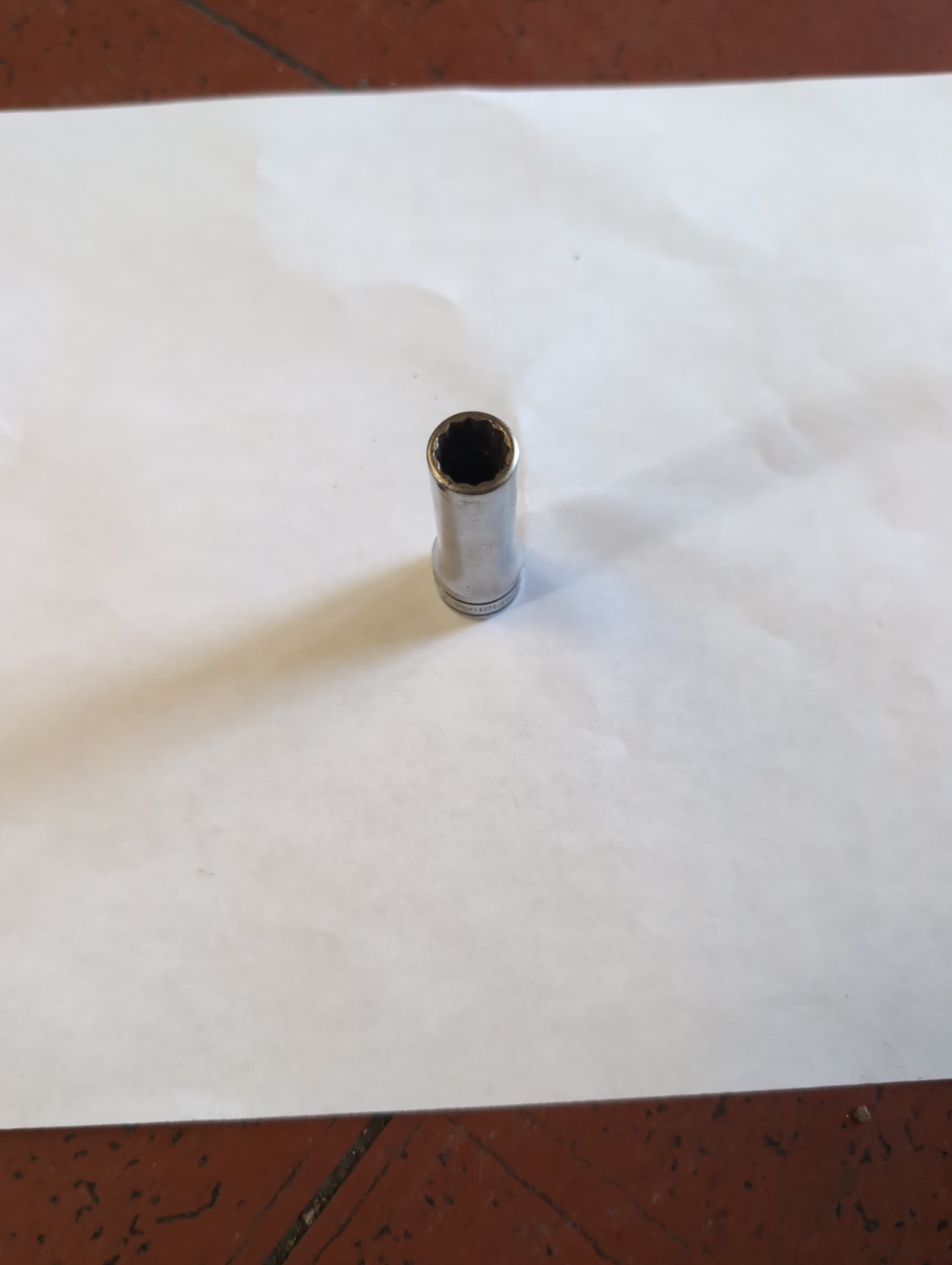 Snap-on SF121 – 3/8″ – 3/8″ Drive – 12 Pt Chrome Deep Socket USA