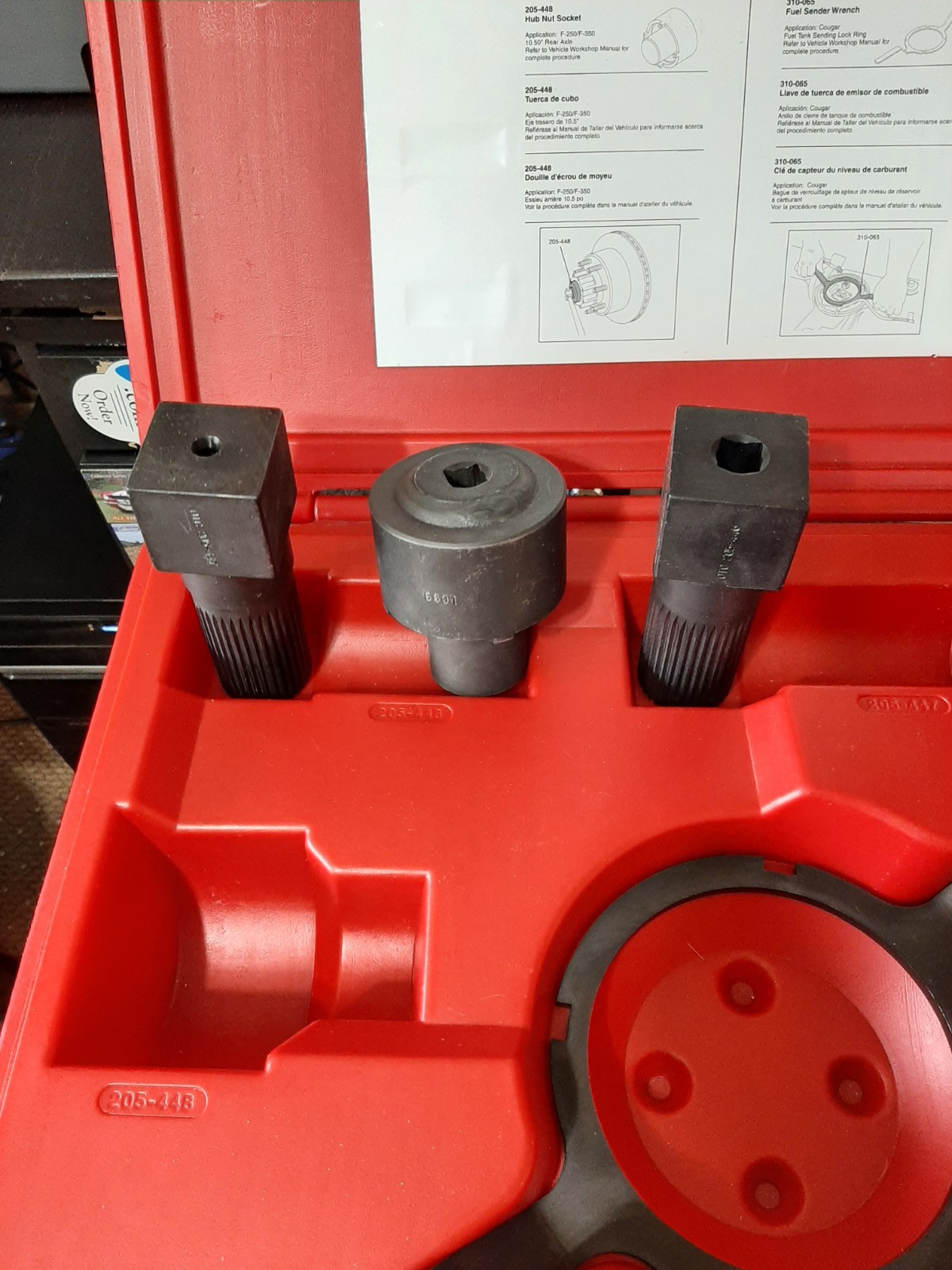 Ford Rotunda T99L-1000-A Super Duty Truck 10.5 Rear Axle Tool Kit T99T-1000-F