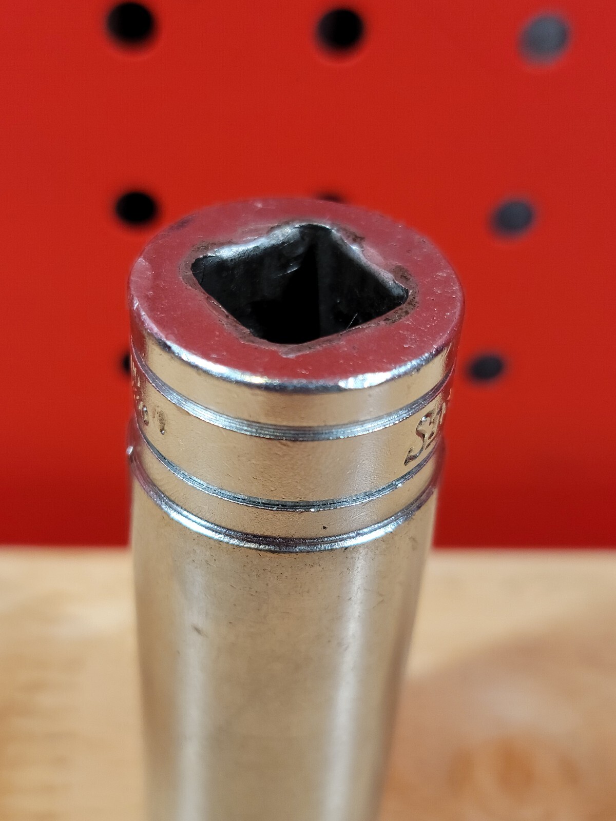 Snap-on Tools S261 13/16″ SAE 1/2″ Drive Deep 12-Point Socket USA