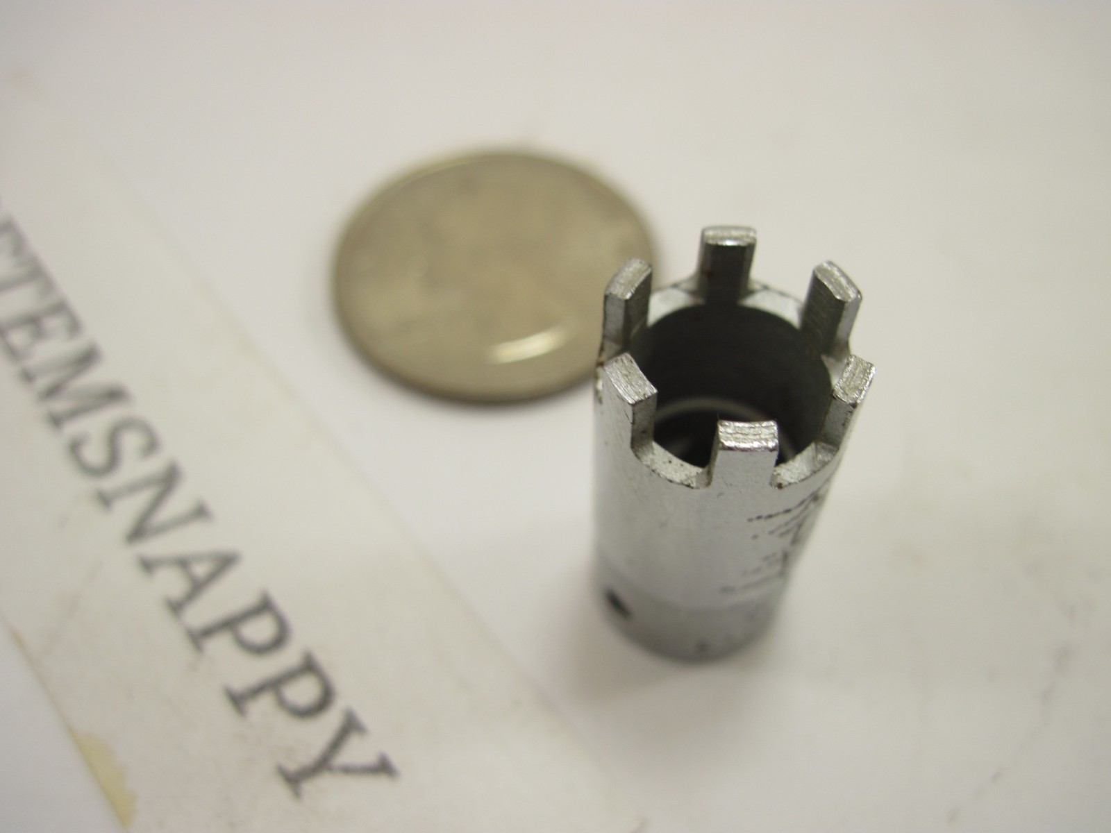 Snap On 1/4″ Drive Pronged Specialty Socket S-7505 RARE