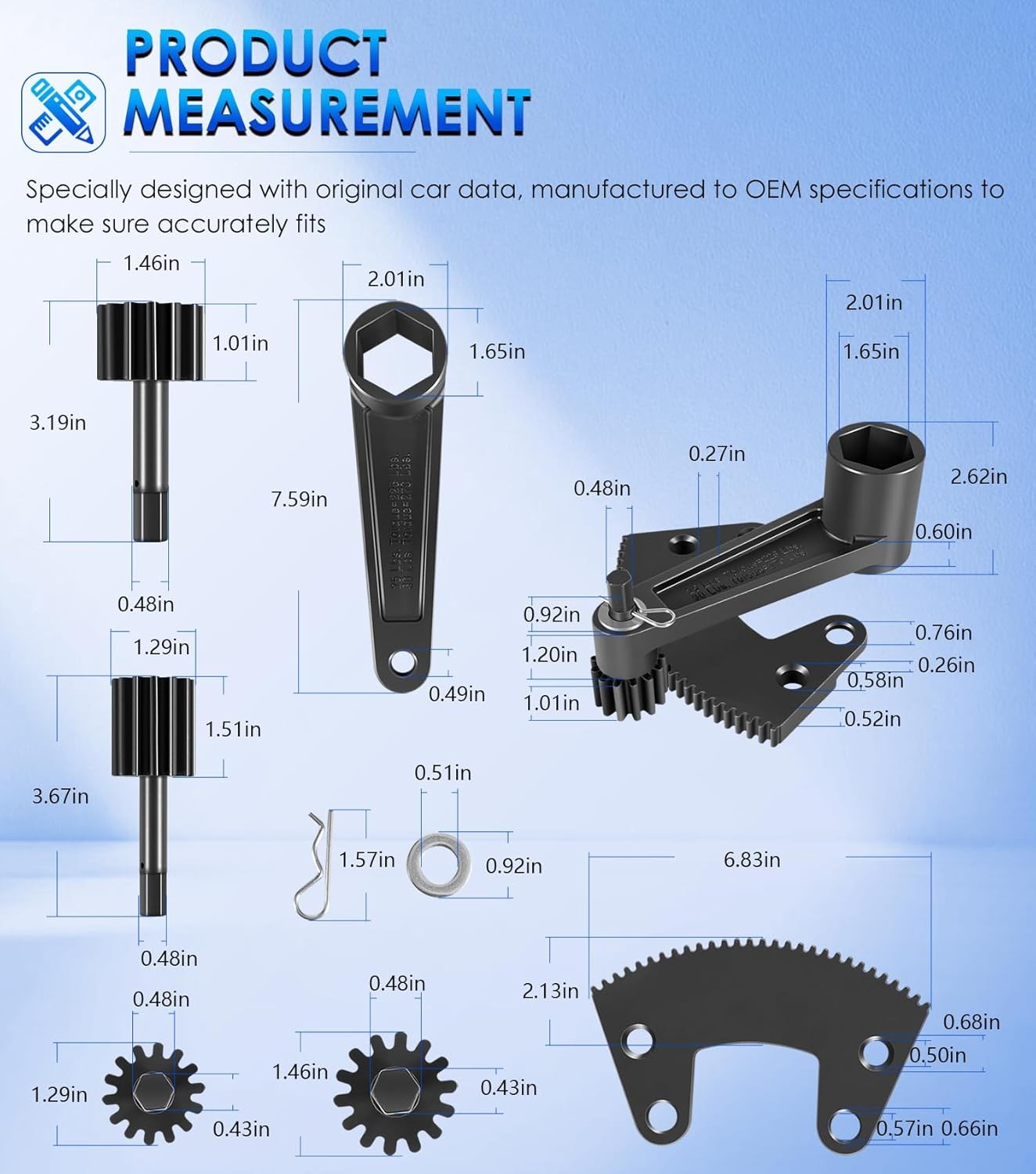 Torque Multiplier for VW 36mm Axle Flywheel Nut High Leverage Wrench Tool 000133