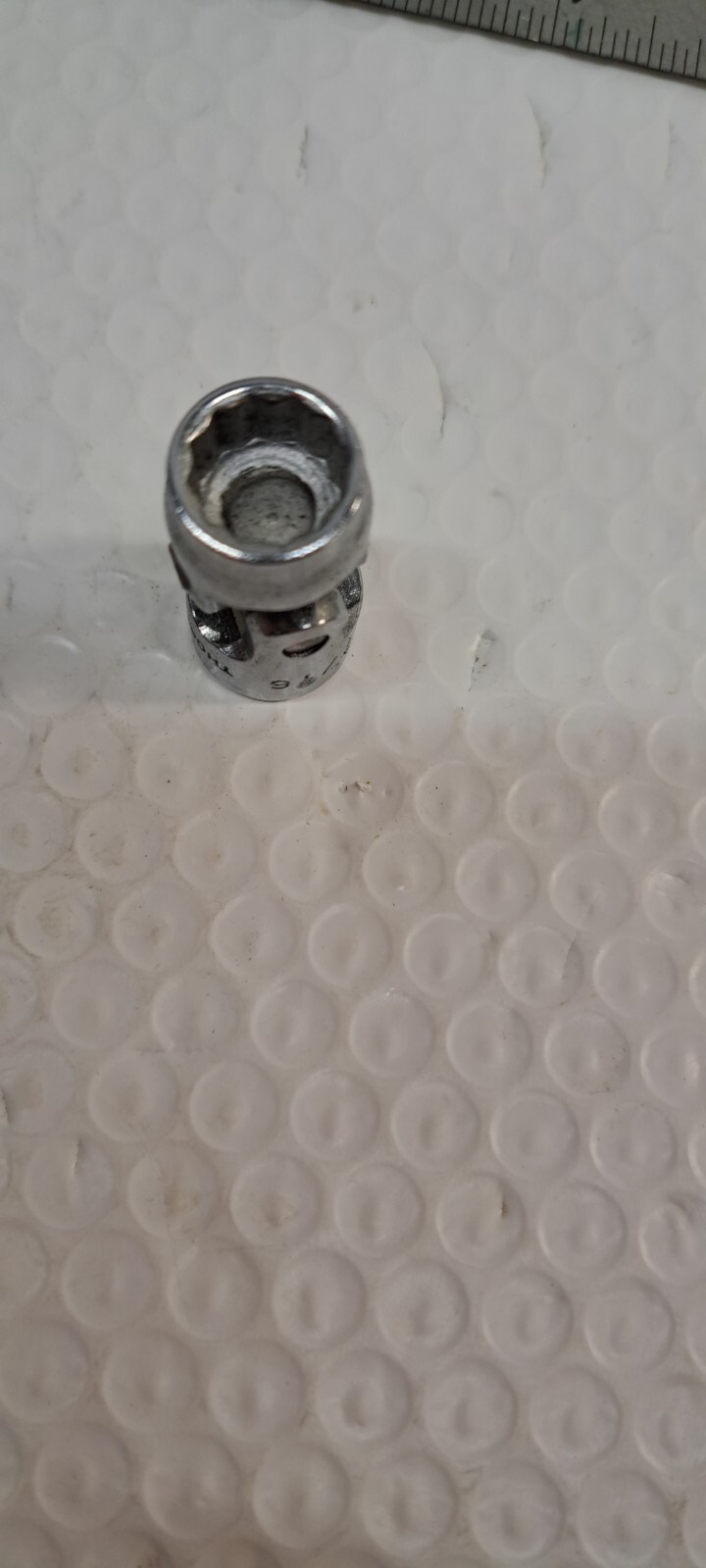 Thorsen USA 414J 7/16 in SAE 3/8” Drive 12 Point wobble Swivel Socket