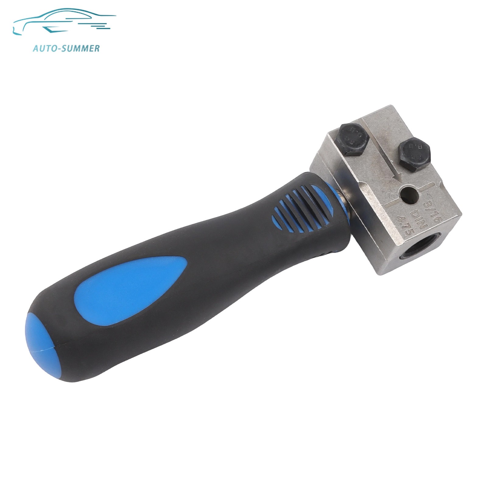 Universal 45° Handheld Double Flaring Tool 3/16in Brake Line Double Flare Tool