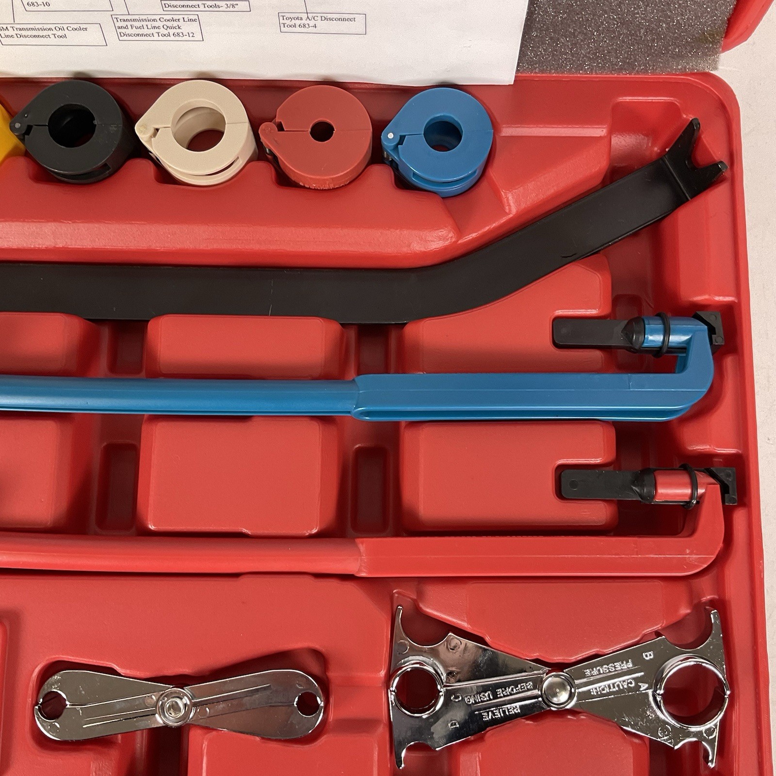 Cal-Van Tools 683 Master Disconnect Set