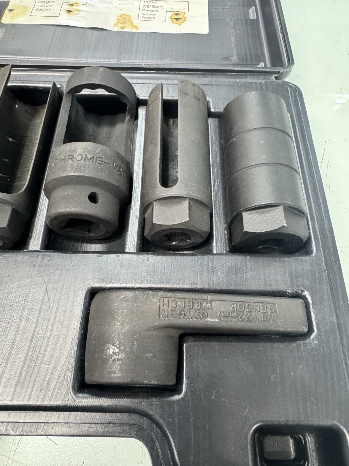 CORNWELL TOOLS # HRC4673 7 PIECE OXYGEN SENSOR WRENCH/SOCKET KIT