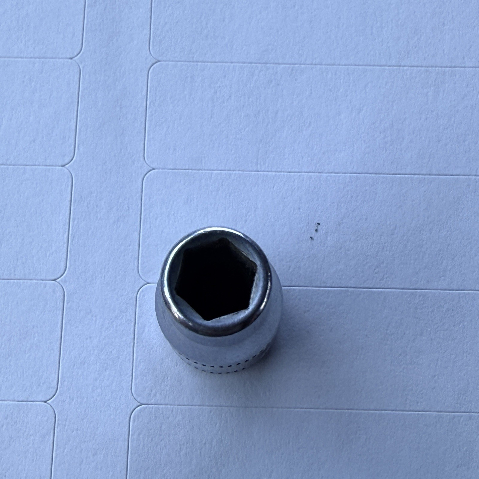 SNAP ON 6mm 1/4″ Drive 6 Point Shallow Chrome Socket TMM6 Flank Drive – USA