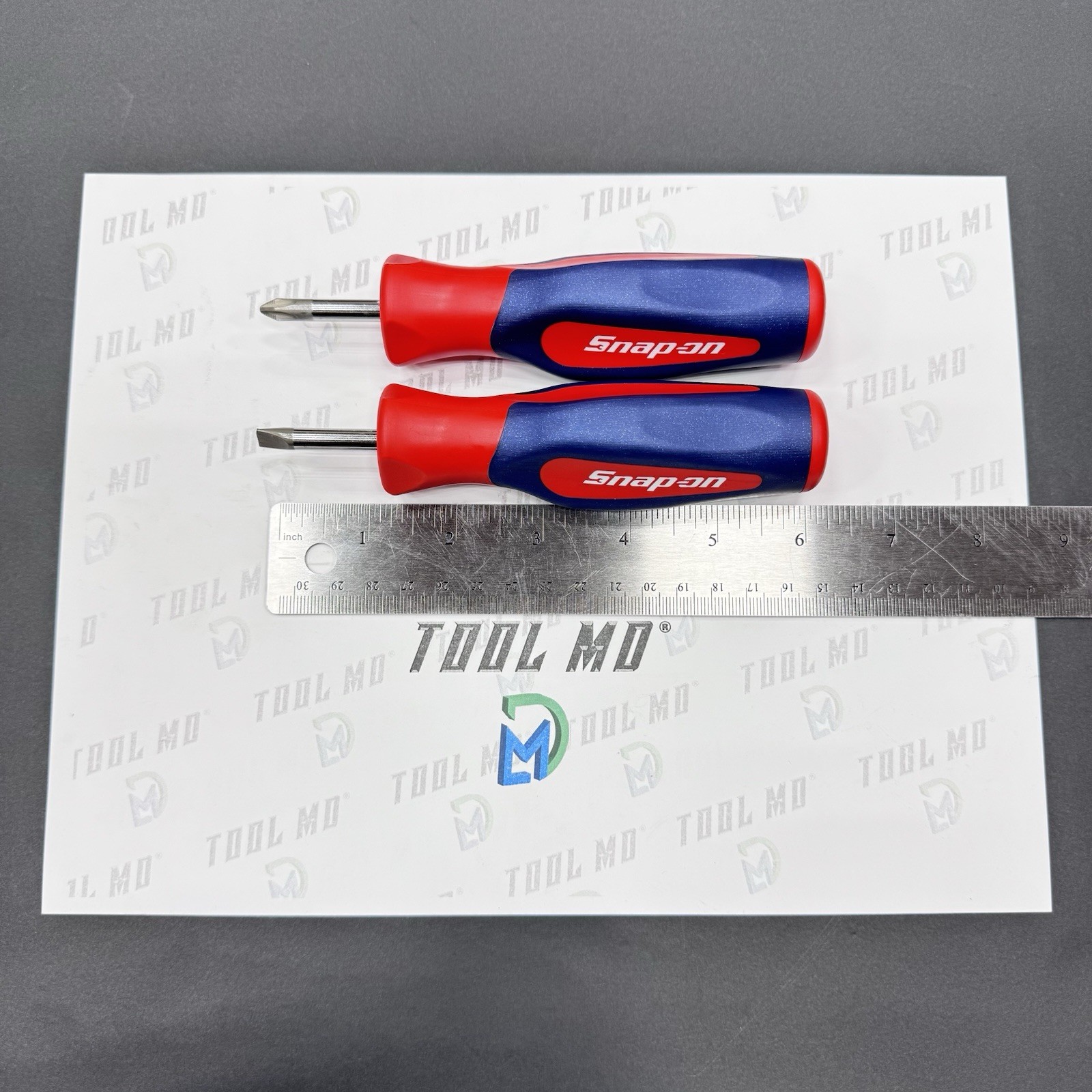 Snap-on Tools AMERICA 250th Anniversary Hard Grip STUBBY Screwdrivers SHDP22IRA