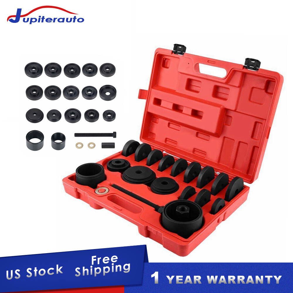 23PCS FWD Front Wheel Drive Bearing Adapters Puller Install Removal Tool Set