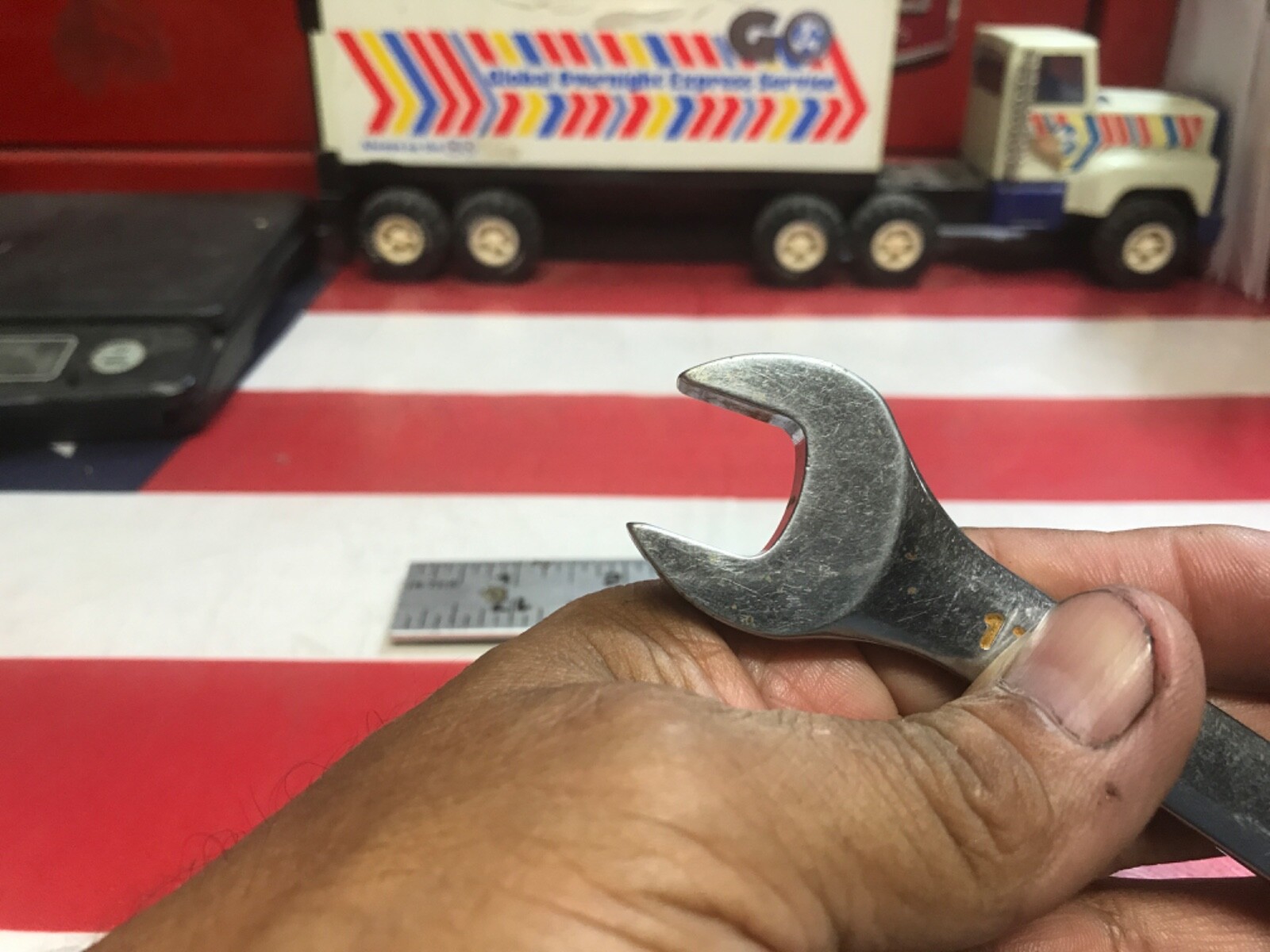 SK tools wrench 17mm 88317 USA 🇺🇸 NICE 👍 1B1B