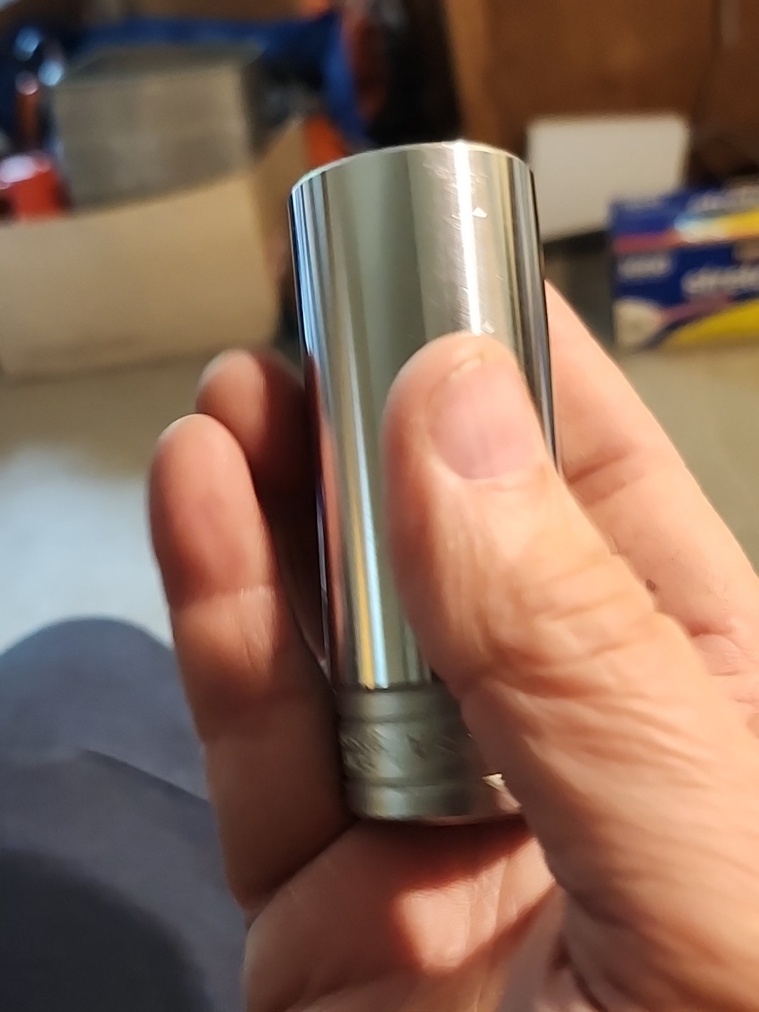 SNAP ON TS321, USA, 1″, 1/2″ DRIVE, DEEP SOCKET, 12 POINT, FREE SHIPPING