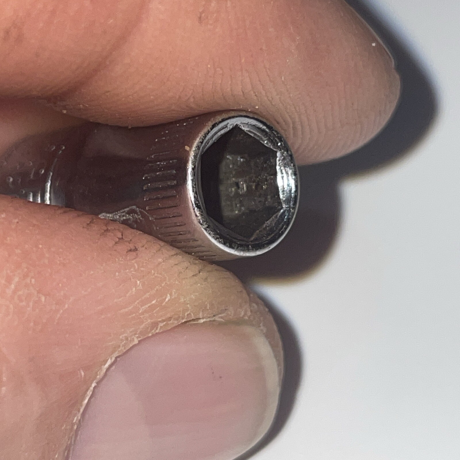 Vintage Craftsman USA 6mm 6 Point 1/4″ Drive Shallow Socket 43502, -V- Series
