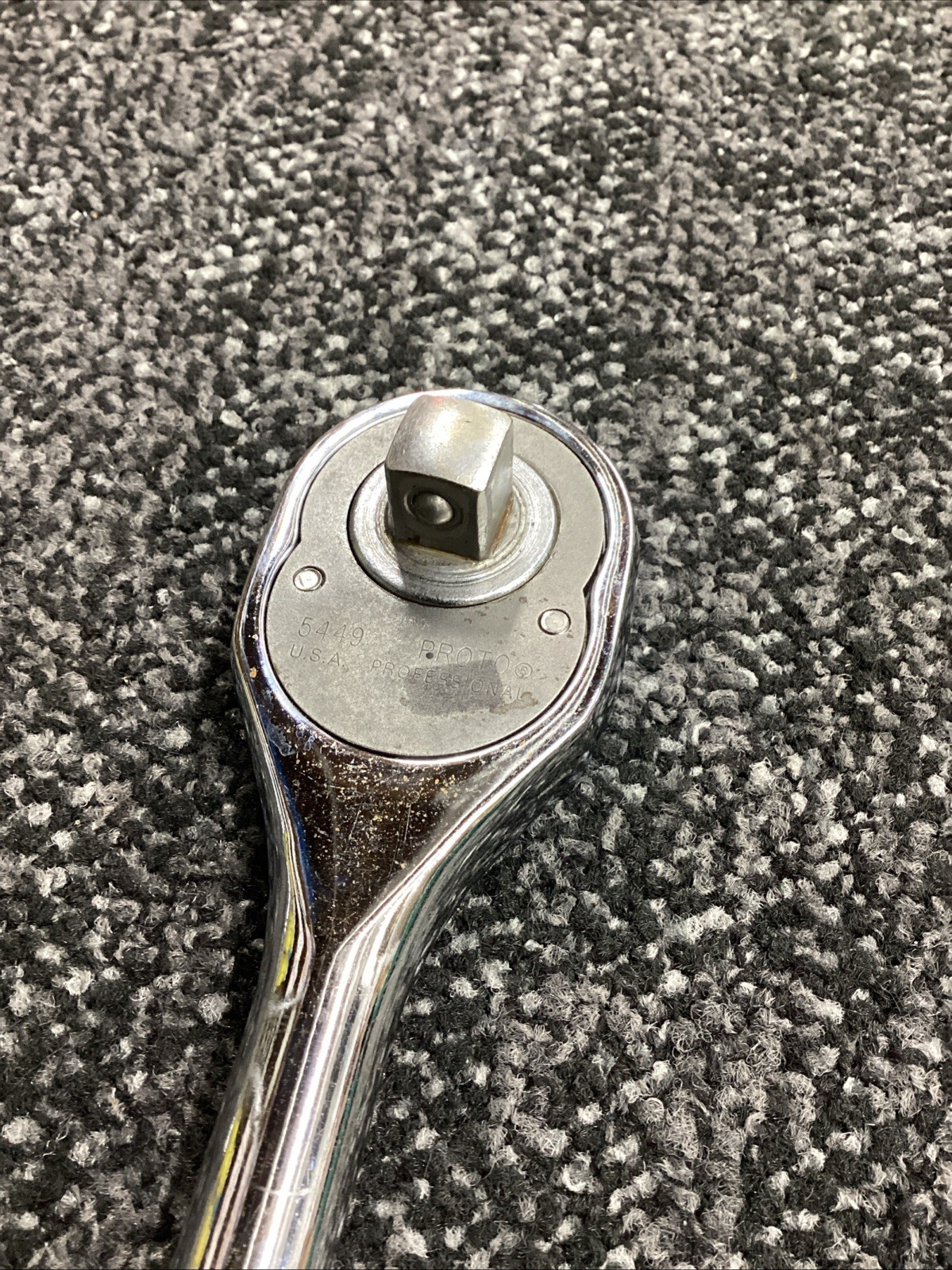 Proto 5449 Professional 1/2” Ratchet Wrench 10″ Long Polished Chrome Heavy Duty