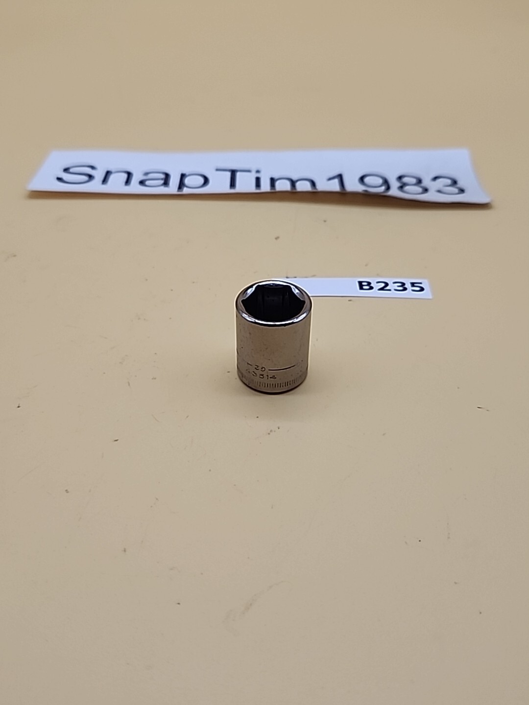 Craftsman Vintage NEW G2-43514 1/4” Drive Socket Metric USA