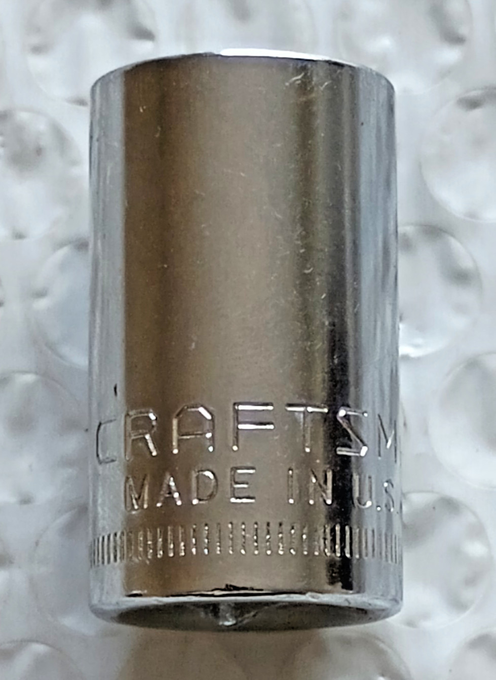 CRAFTSMAN TOOLS USA V44236, 1/2″ DRIVE, 15MM. SOCKET, SHALLOW, 12 POINT.