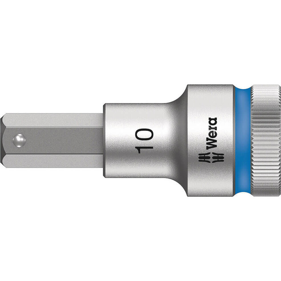 Wera 8740C HF Zyklop 1/2″ Drive Hexagon Socket Bit Metric 10mm
