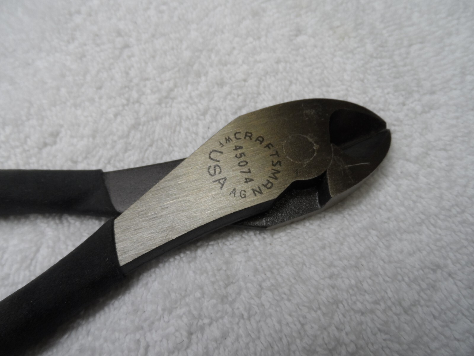 Craftsman 7 in. Pliers, Wide Jaw Diagonal – USA – Part # 45074 WF AG (loose)