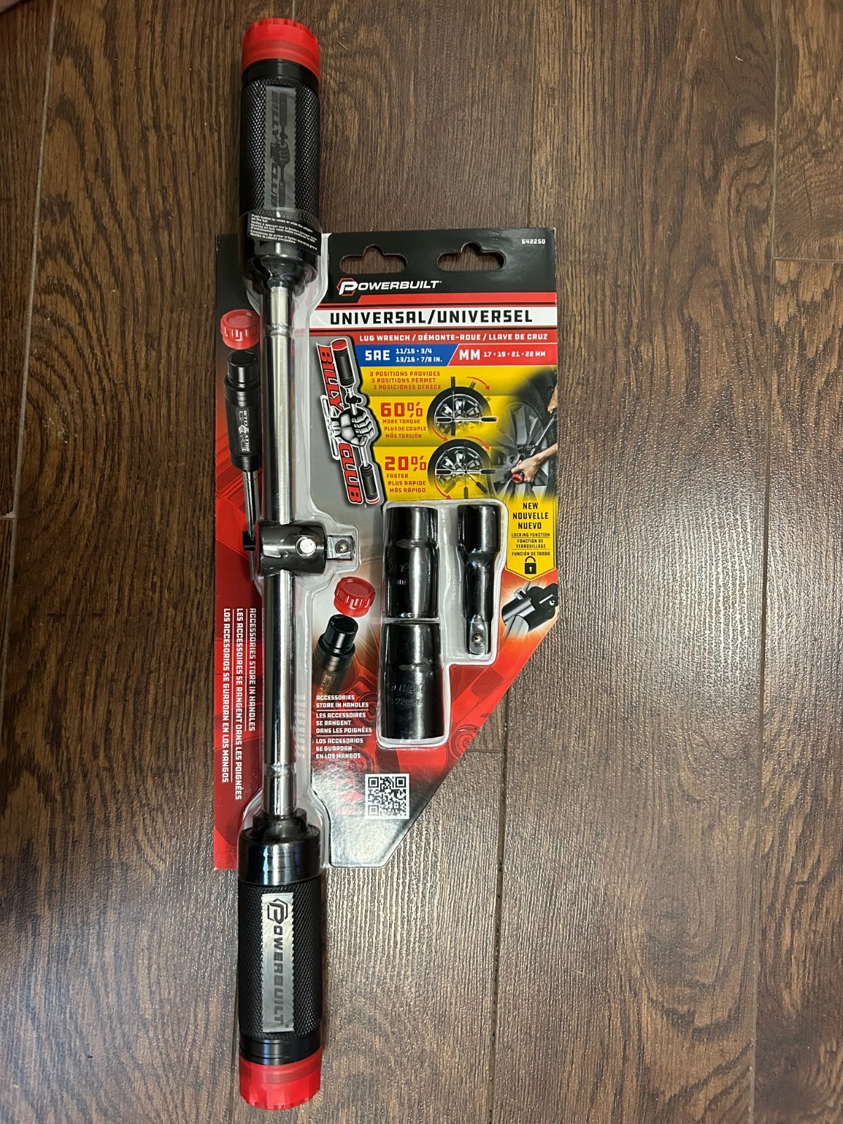Powerbuilt Billy Club Universal Lug Wrench
