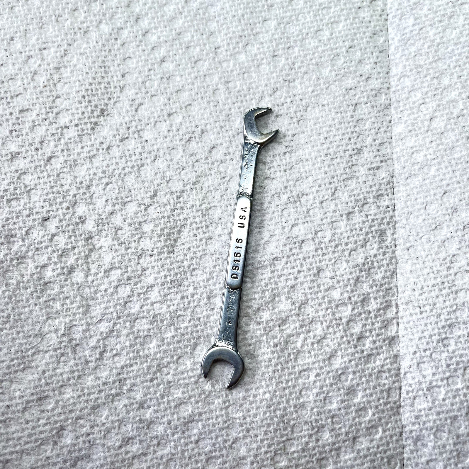 Snap-On #DS1516 open end wrench 15/64″ X 1/4″ offset