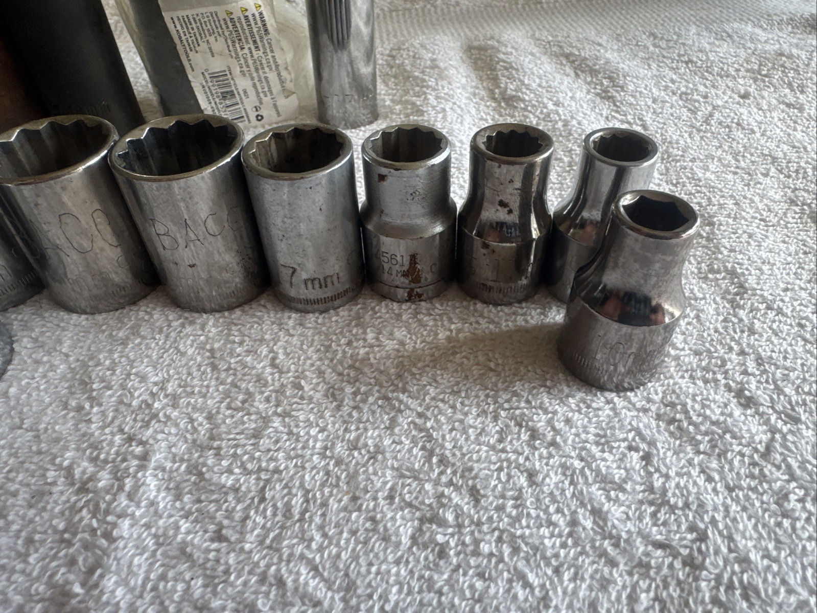 Assorted 1/2” Impact Metric Sockets 22 Pc In All Mostly Craftsman