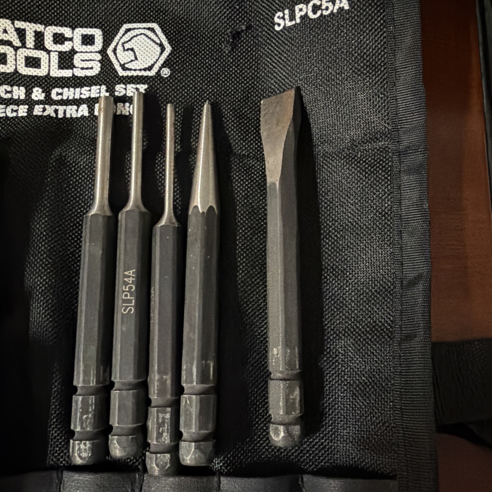 Matco Tools SLPC5A Punch and Chisel Set *NICE*