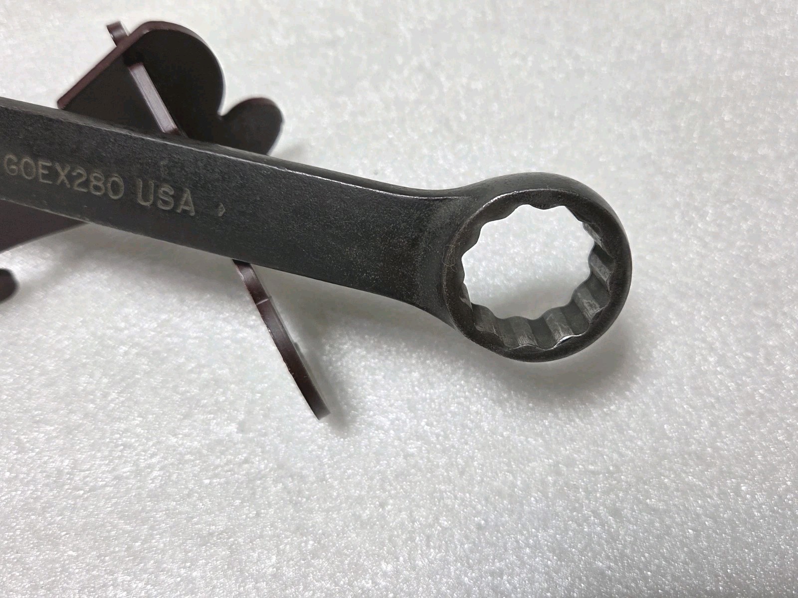 Snap On GOEX280 7/8 12 Point Short Combination Wrench, Matte Finish, Stubby