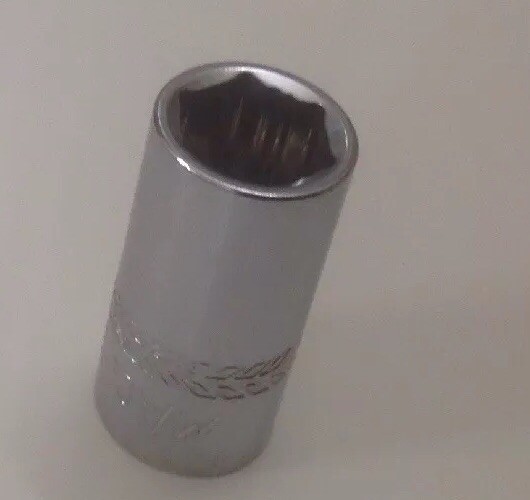 Mac Tools 1/4″ 6 Pt. Socket Size 11/32″ Chrome Model #M116G