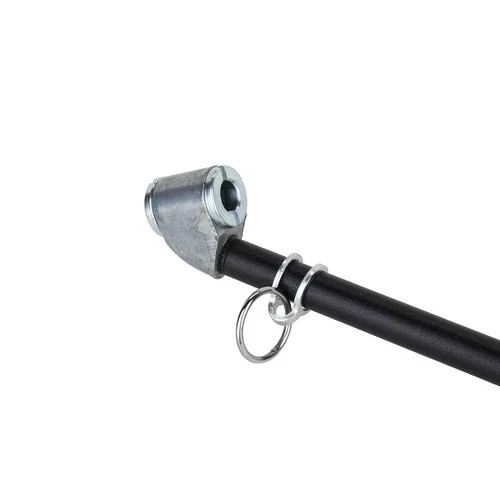Milton 976BLK Dual-Head Angled Chuck Service Gauge, Matte Black Poly, 10-160 PSI