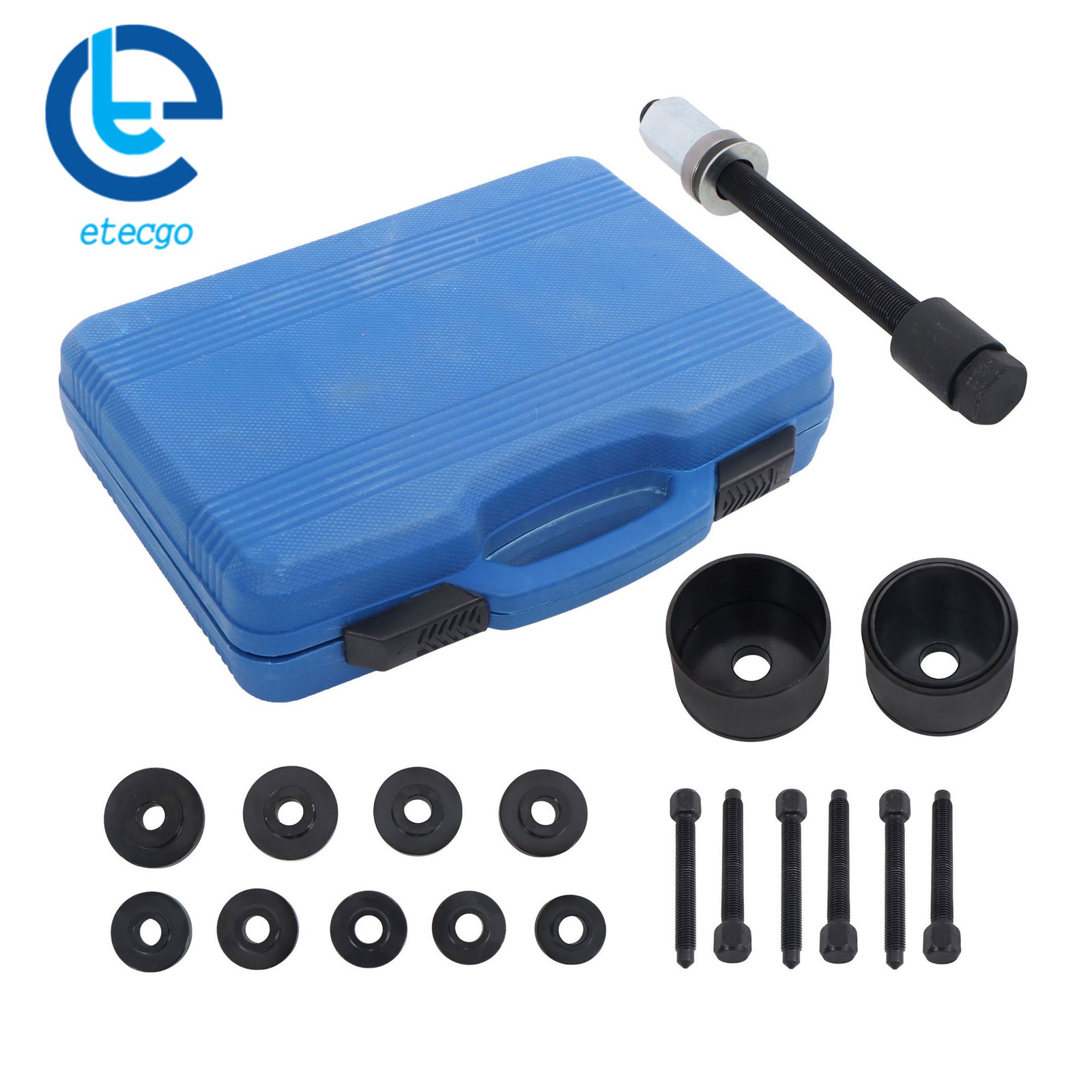 Front 19pcs Wheel Hub Drive Bearing Removal Install Service Tool Kit Master Set