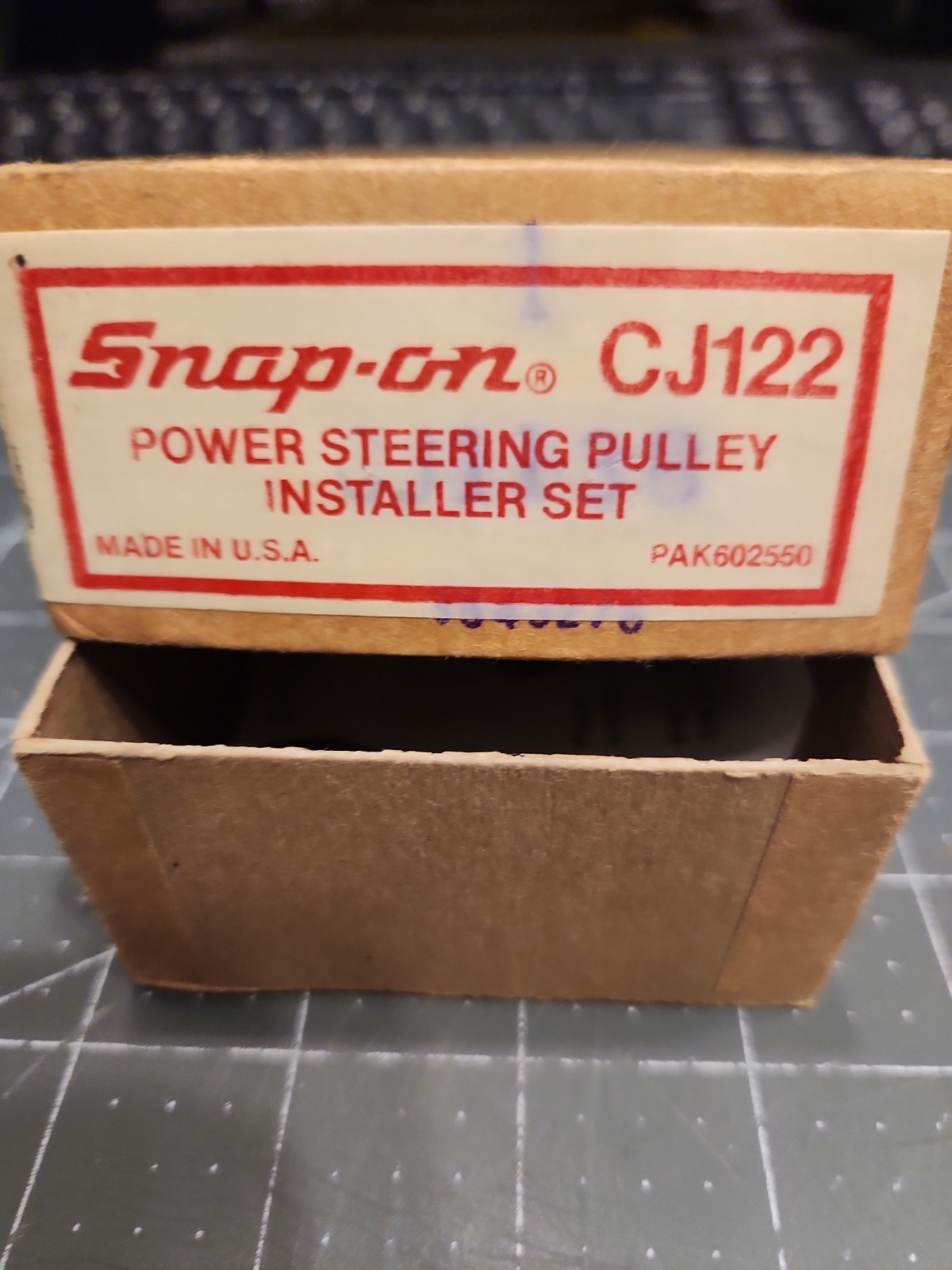 Snap On CJ122 Power Steering Pulley Installer Set*** Like NEW