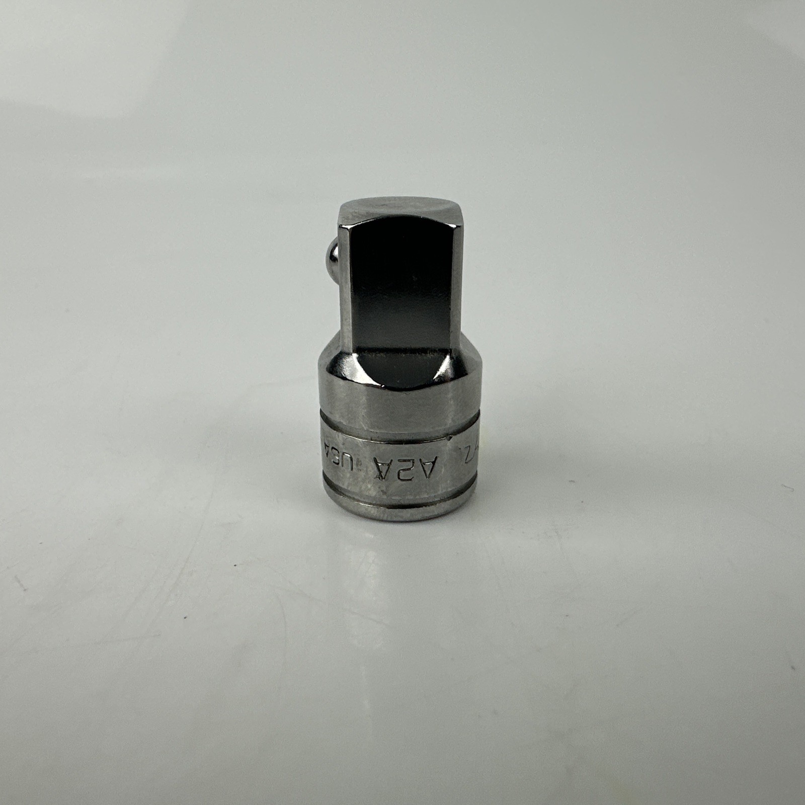 Snap-on Tools USA NEW 3/8″ To 1/2″ Drive Chrome Adapter Extension Socket A2A