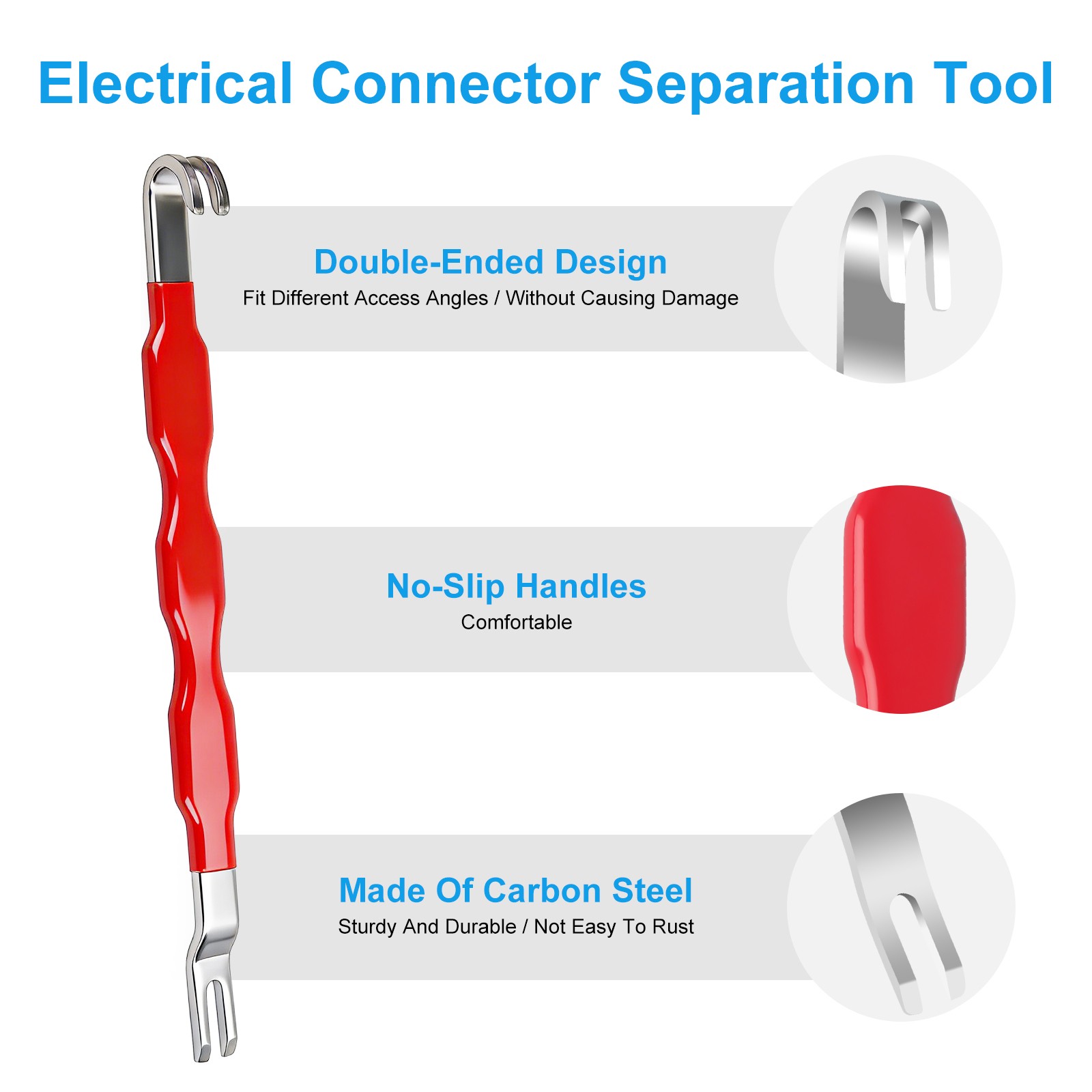 2PCS Car Electrical Disconnect Pliers Hose Clamp & Wire Connector Separator Tool