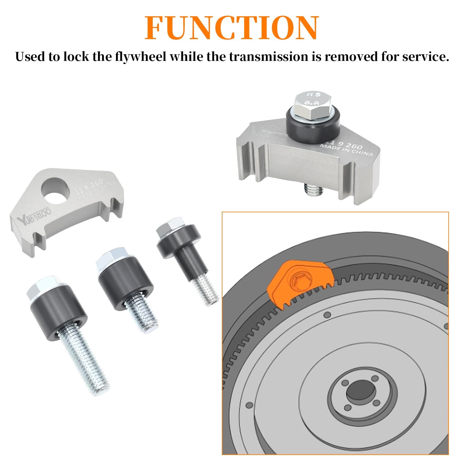 Yuesstloo Flywheel Locking Tool, for N20 – 7pcs flywheel locking tool