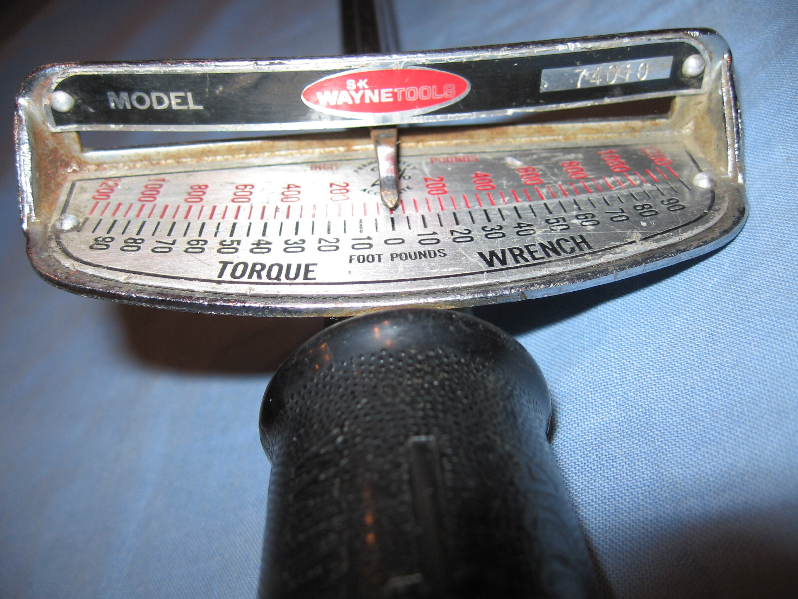 SK WAYNE 0-100 FOOT POUND BEAM STYLE TORQUE WRENCH 1/2″ DRIVE FT LB STURTEVANT