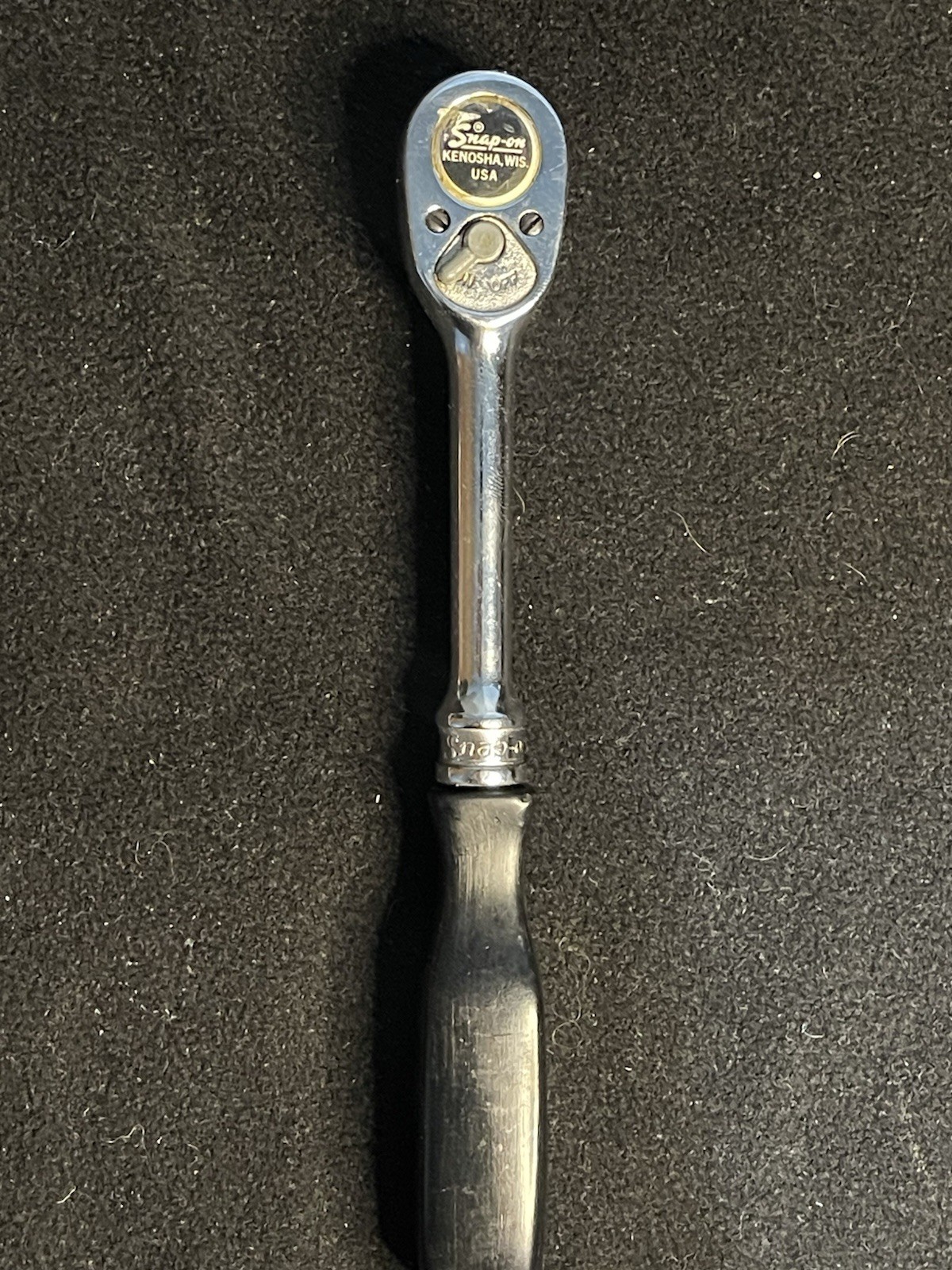Snap-On 3/8 Drive F710 ALS Ratchet 8” Long Black Plastic Handle