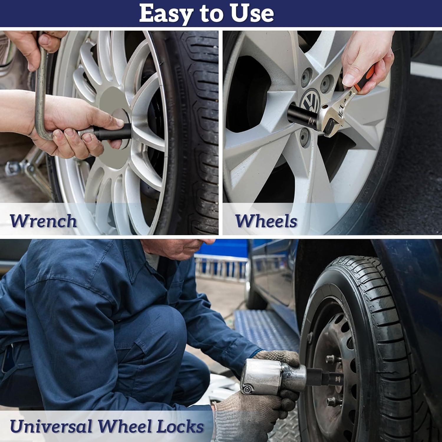 Professional Grade Spline Lug Nut Removal Tool Set – For Cars, Trucks, and More