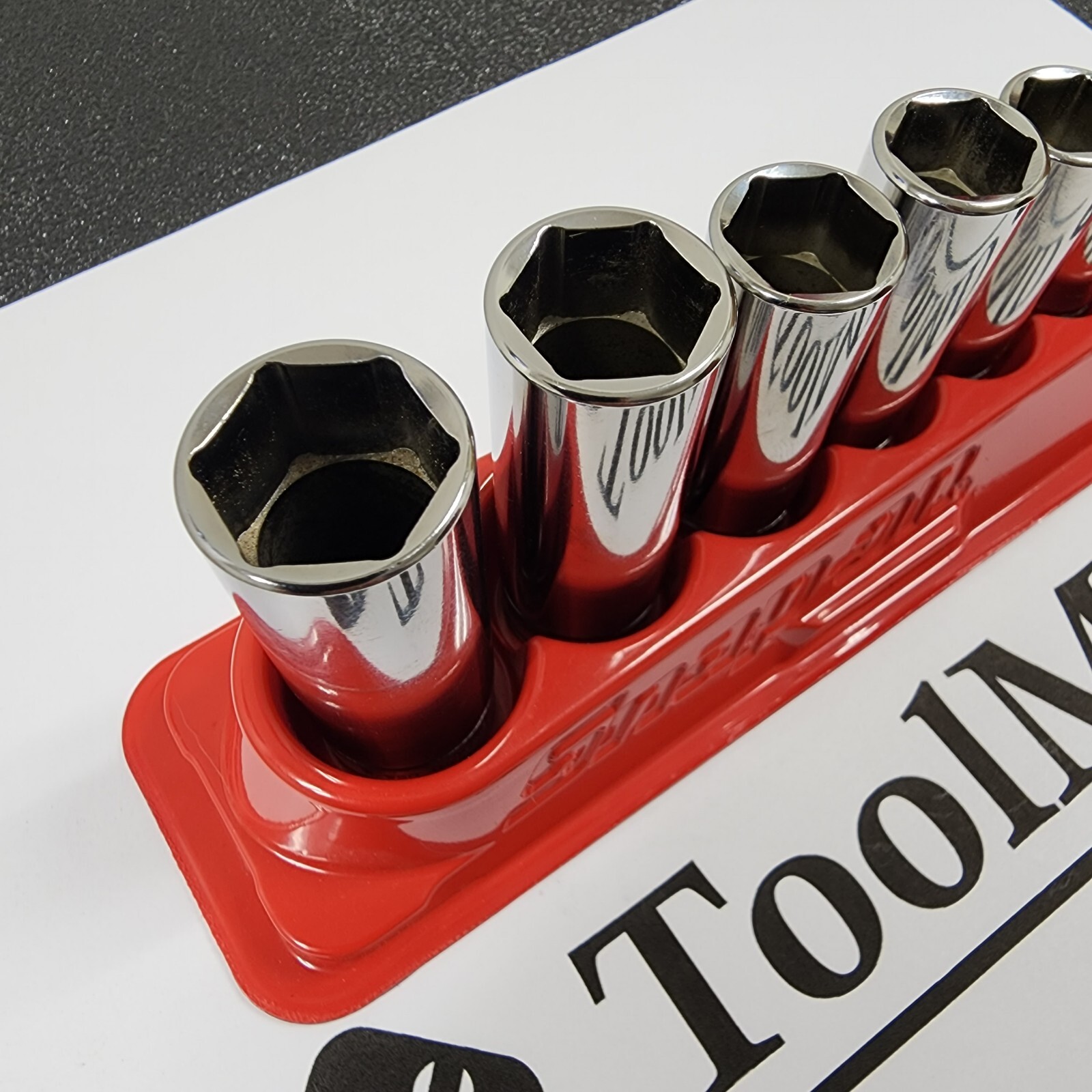 Snap-on Tools USA NEW 7pc 3/8″ Drive SAE 6-Point Deep Chrome Socket Set 207SFSY