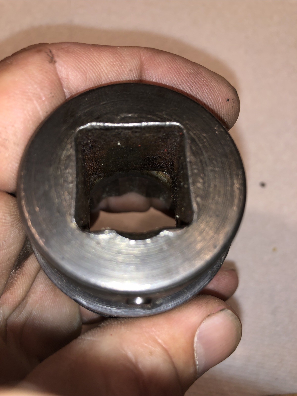 VTG 1954 Snap-On LDH-422A 3/4” Drive 12 Point 1-5/16” Shallow Socket SNAPON