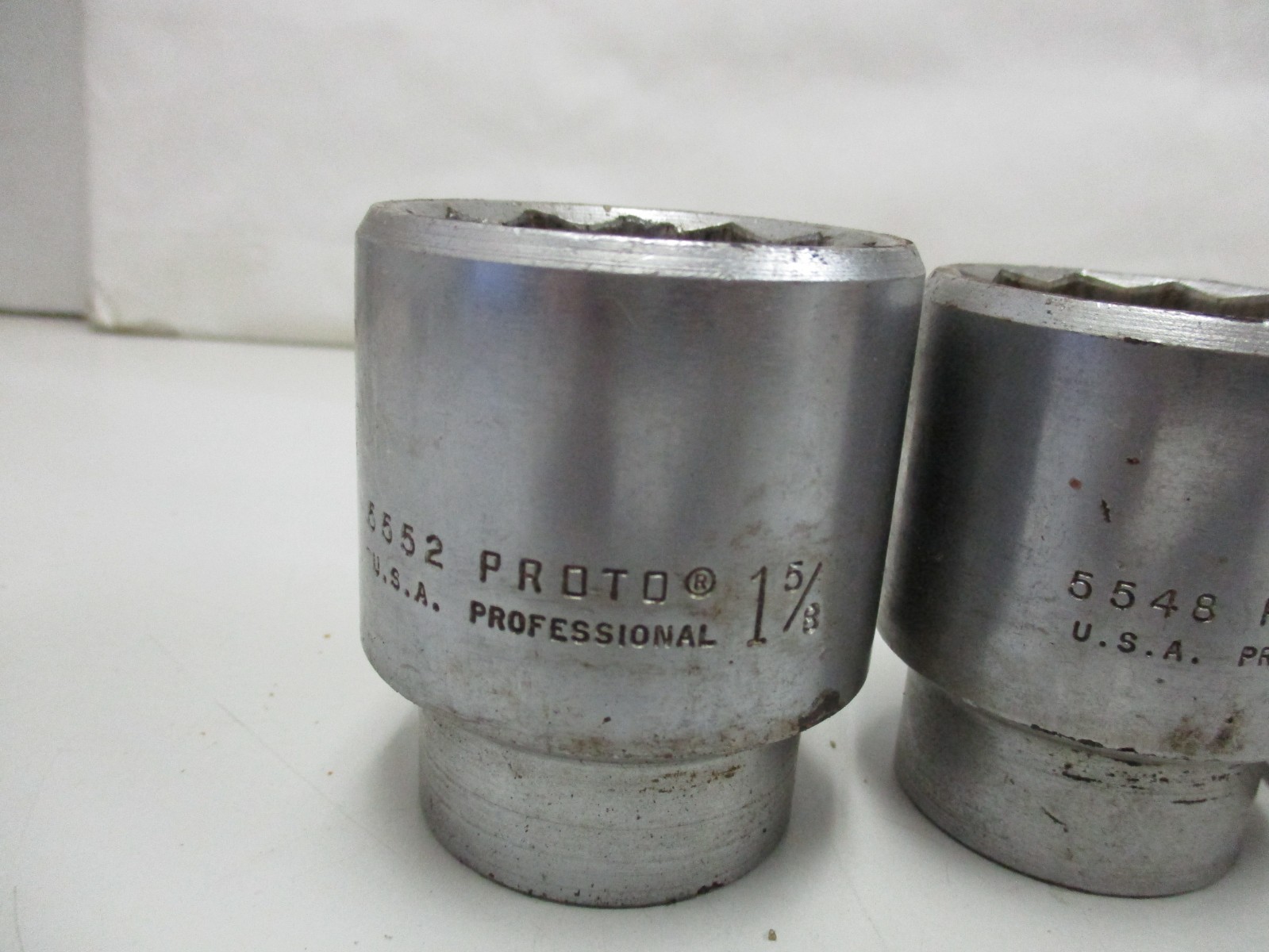 Proto 7pc USA 3/4″ 12 Point SAE Socket Set 7/8, 1-1/4″,1-5/16,1-7/16,1-1/2