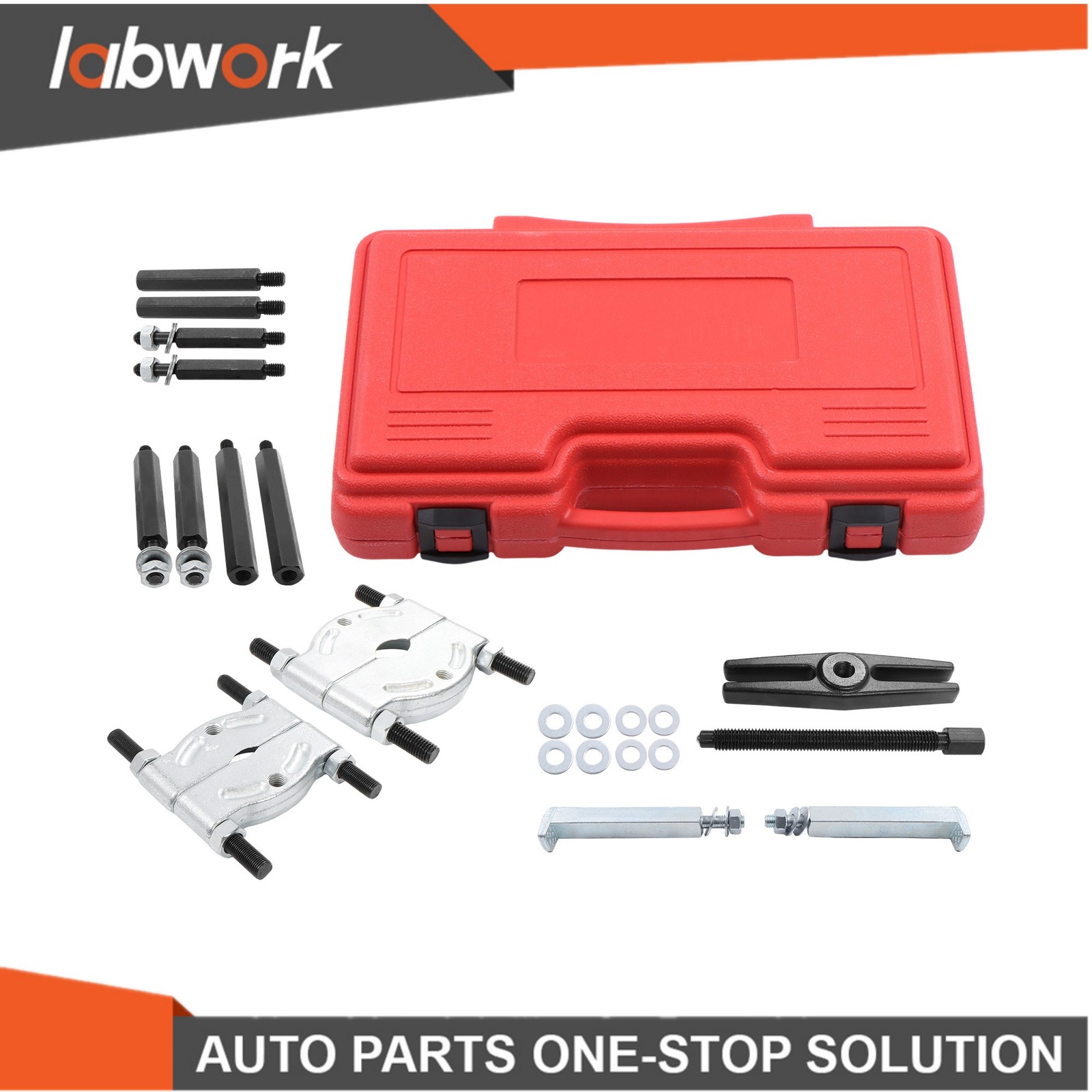 Labwork 5 Ton Heavy Duty Bearing Separator Puller Kit Wheel Hub Axle Puller Set