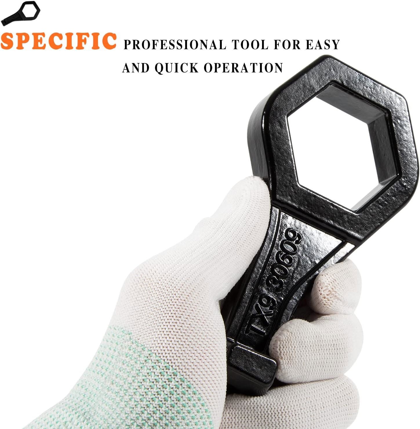 30609 Porkchop 1-1/2″ Cap Nut Wrench Outer Nut Spanner Model TX9
