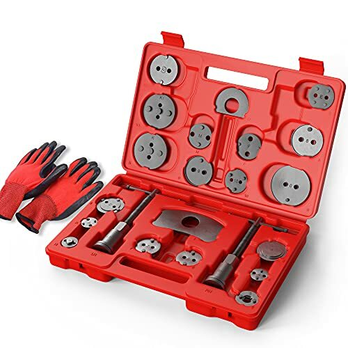 22Pcs New Portable Brake Rear Caliper Wind Back Tool Kit Car Truck Break Disc