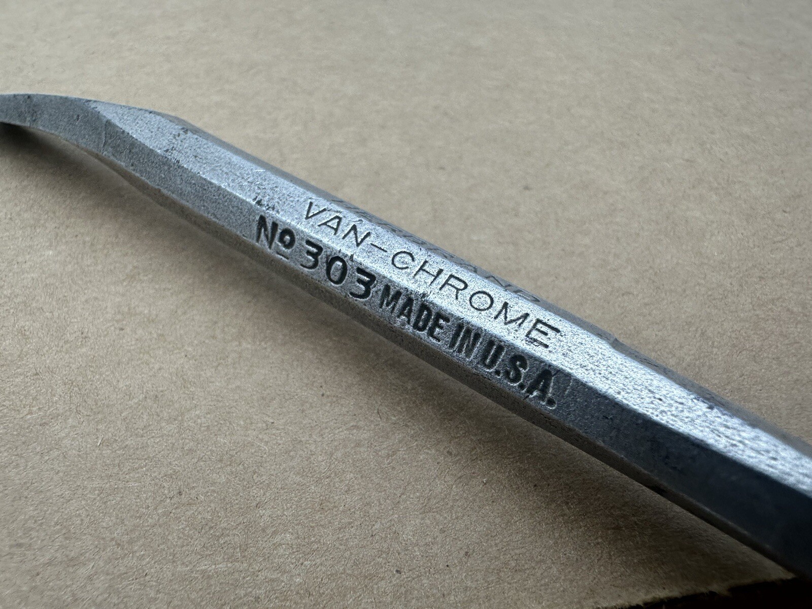 Vintage Herbrand No 303 Brake Spoon Drum Shoe Adjustment Wrench USA Good Shape