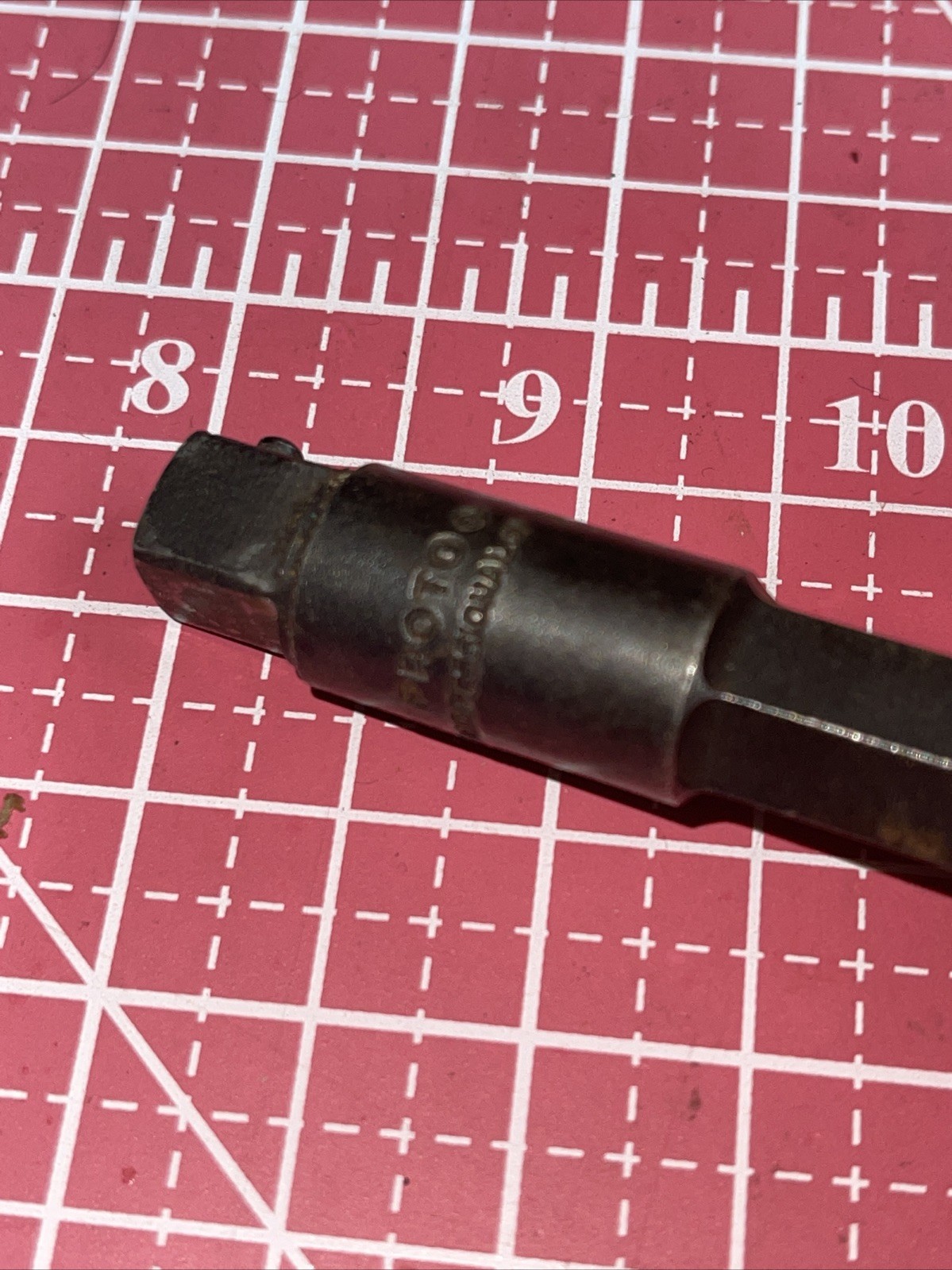 PROTO USA 7111 3/8 Drive Pin Lock Power Adapter Socket 7/16 Hex 2-3/4” Long Ext