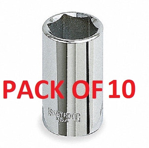 (PACK OF 10) 11-014 ARMSTRONG TOOLS 7/16″ 6 POINT 3/8″ DRIVE SOCKET 11014