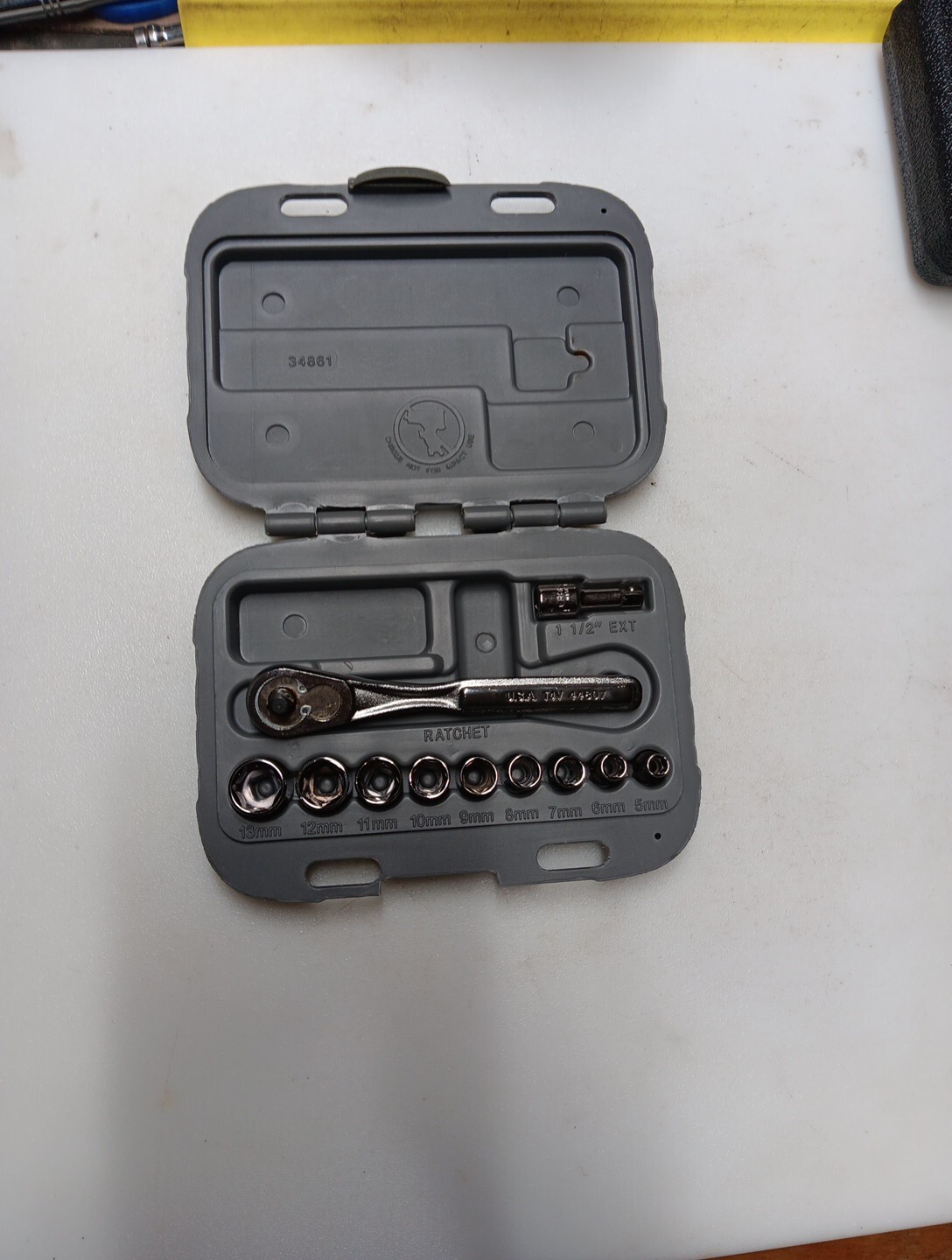 craftsman tool set usa 34861 Metric 1/4 Socket Set