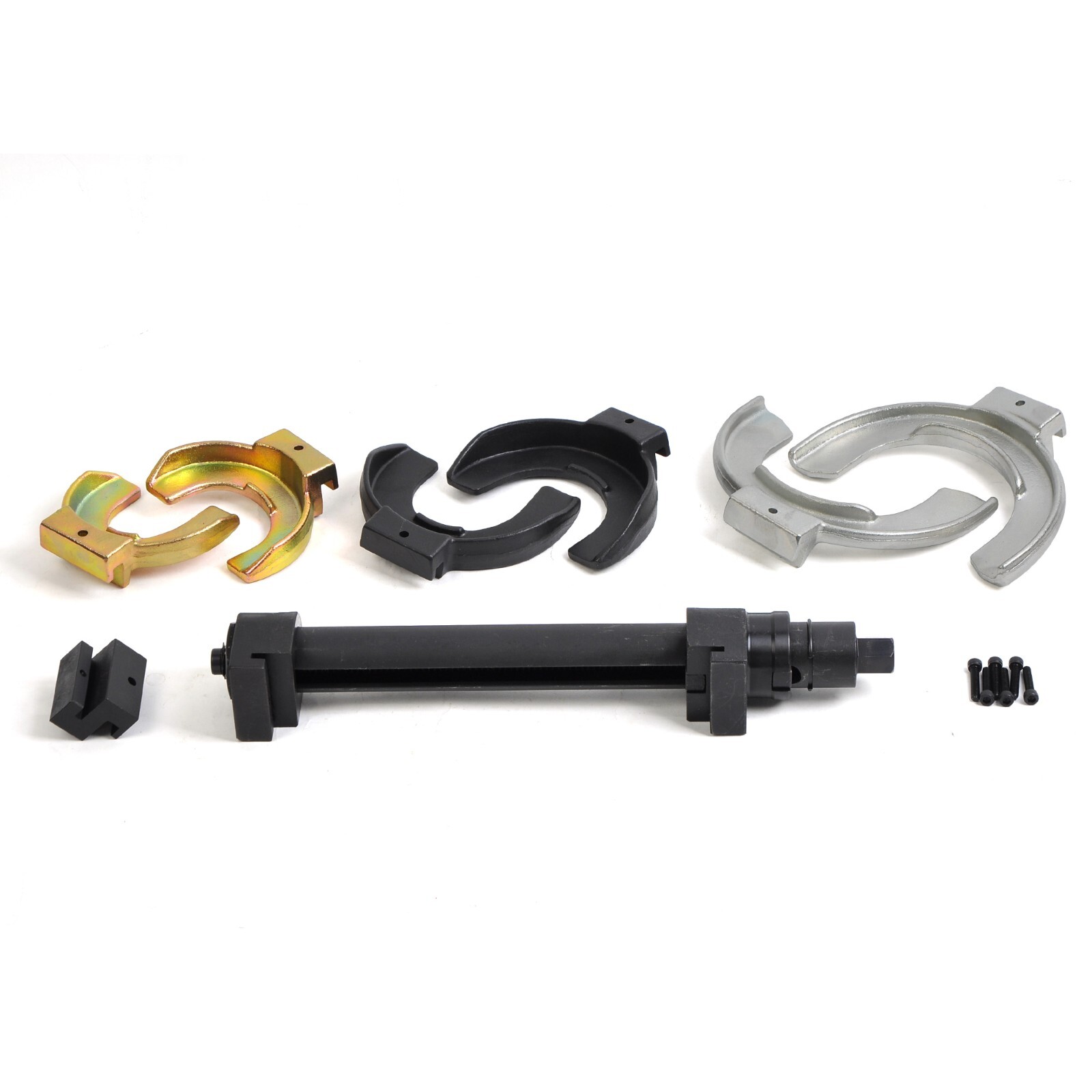 Car Coil Spring Compressor Kit Telescopic Mcpherson Front Rear Strut Springs Set