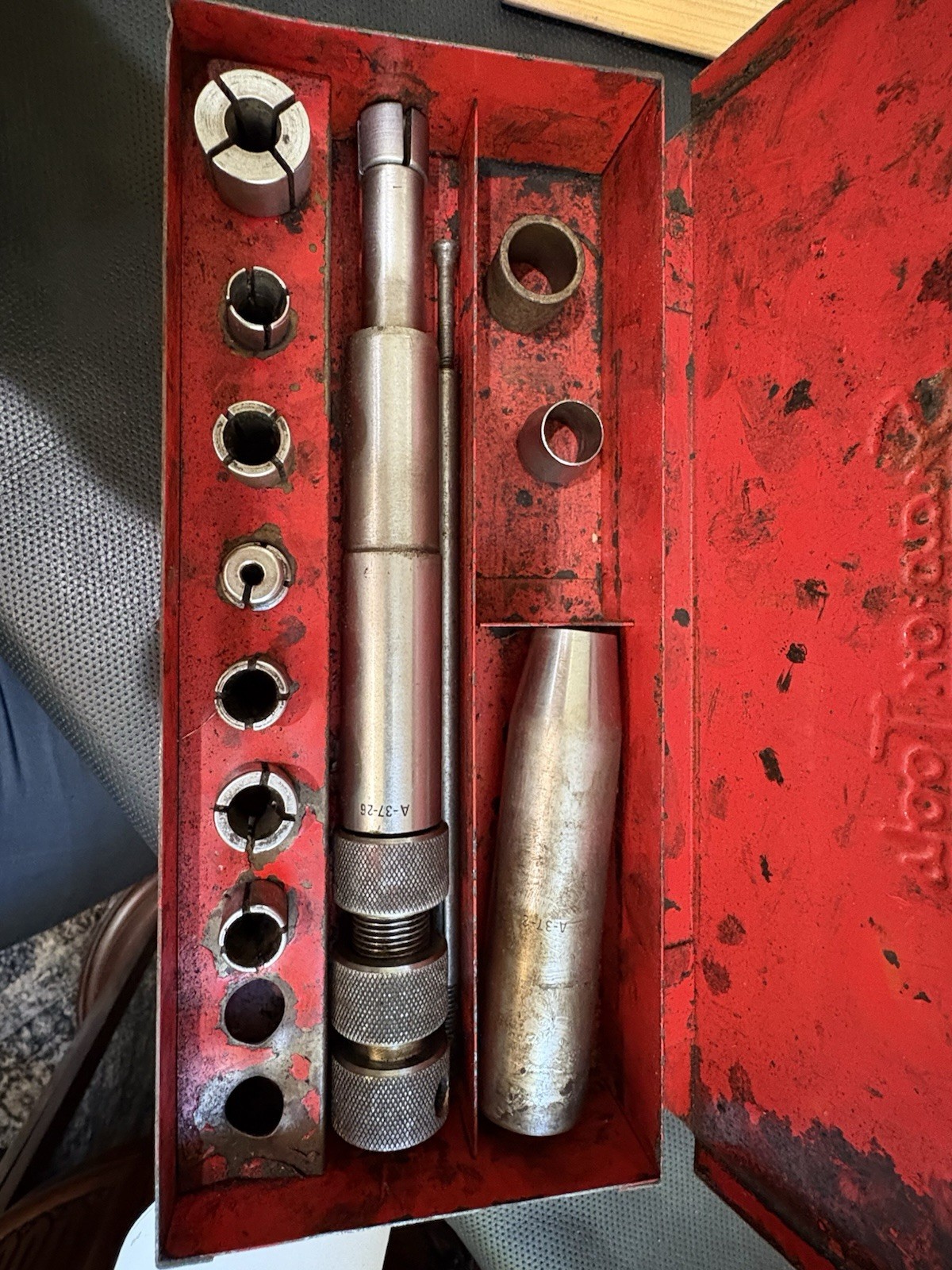 Snap On Tools USA Clutch Alignment Set A37-26 in Metal Case.See details