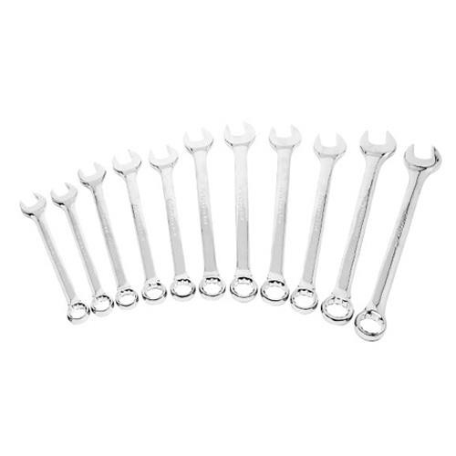 Performance Tools 11 Piece Full Polish Combination Wrench Set – Sae – W1061