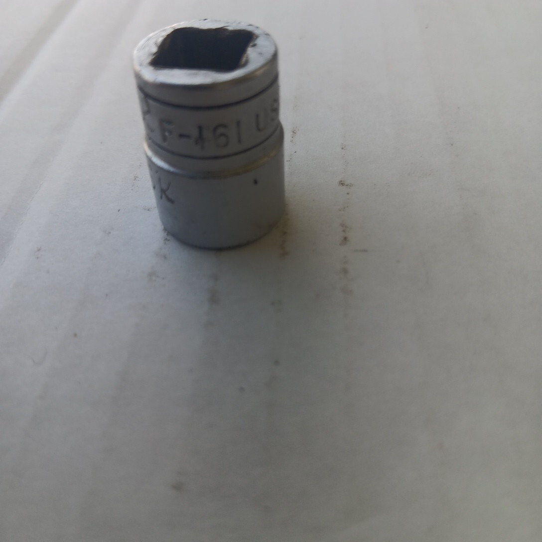 Snap On 3/8″ Drive 1/2″ 12PT Shallow Chrome Socket F161