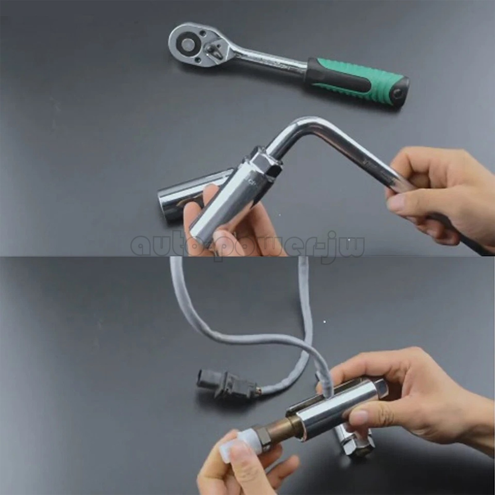 7/8» 22mm O2 Oxygen Sensor Socket Removal Tool Side Wire Cutout 1/2″ Drive US